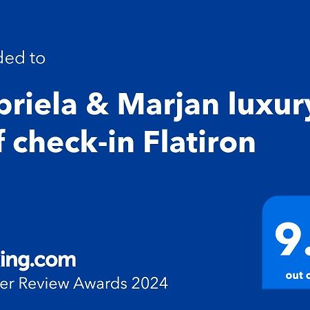 Gabriela & Marjan Luxury Self Check-In Flatiron Apartman Szkopje Kültér fotó