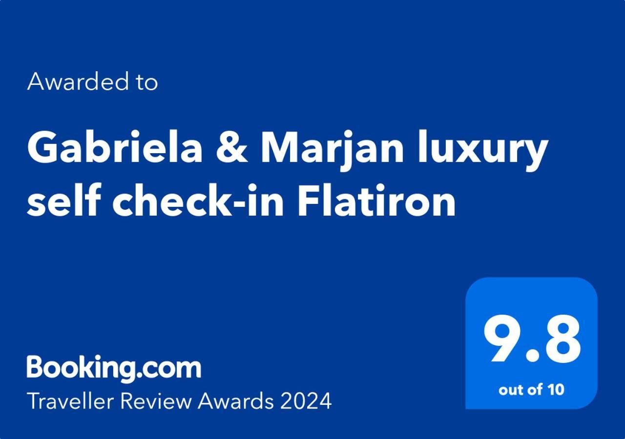 Gabriela & Marjan Luxury Self Check-In Flatiron Apartman Szkopje Kültér fotó